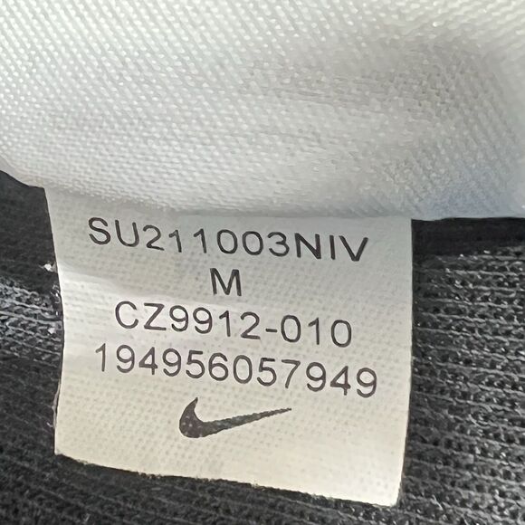 Nike Sportswear Tech Fleece Sweat Shorts Mens Medium Black Pockets Drawstring - Picture 12 of 13